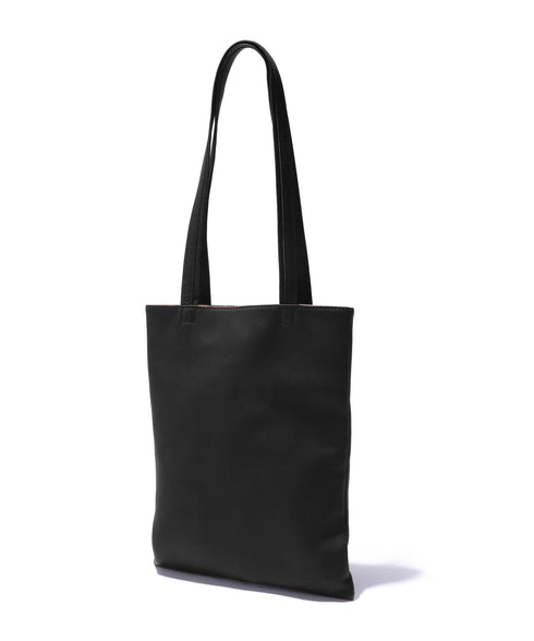 MR.OLIVE E.O.I / WATERPROOF WASHABLE LEATHER FLAT TOTE BAG(LARGE) ミスターオリーブ イーオーアイ/ウォータープルーフウォッシャブルレザー/フラットトートバッグ(LARGE)